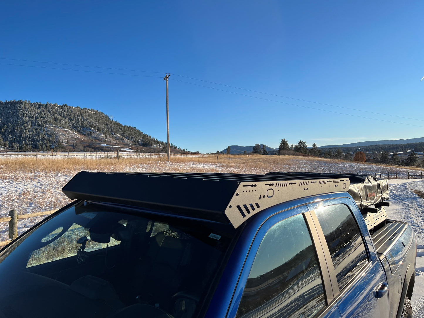 upTOP Overland | Bravo RAM 2500 4G & 5G Crew Cab (2009-2023)-Overland Roof Rack-upTOP Overland-upTOP Overland