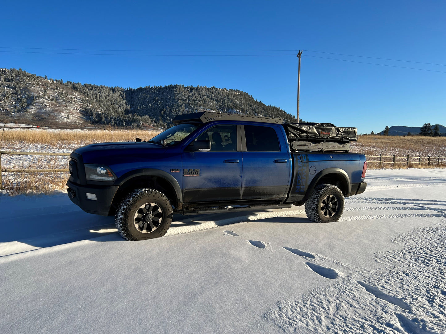 upTOP Overland | Bravo RAM 2500 4G & 5G Crew Cab (2009-2023)-Overland Roof Rack-upTOP Overland-upTOP Overland