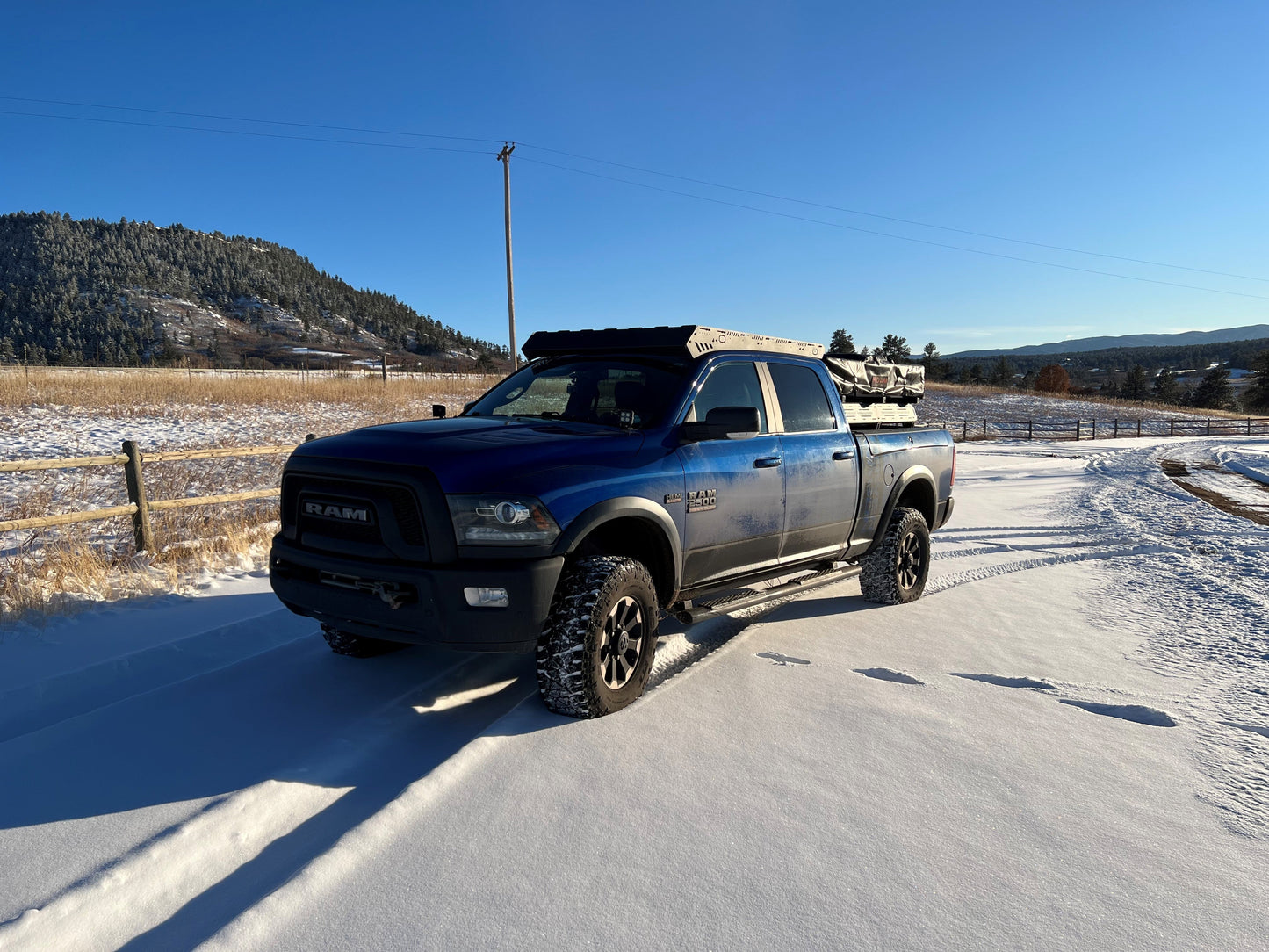 upTOP Overland | Bravo RAM 2500 4G & 5G Crew Cab (2009-2023)-Overland Roof Rack-upTOP Overland-upTOP Overland