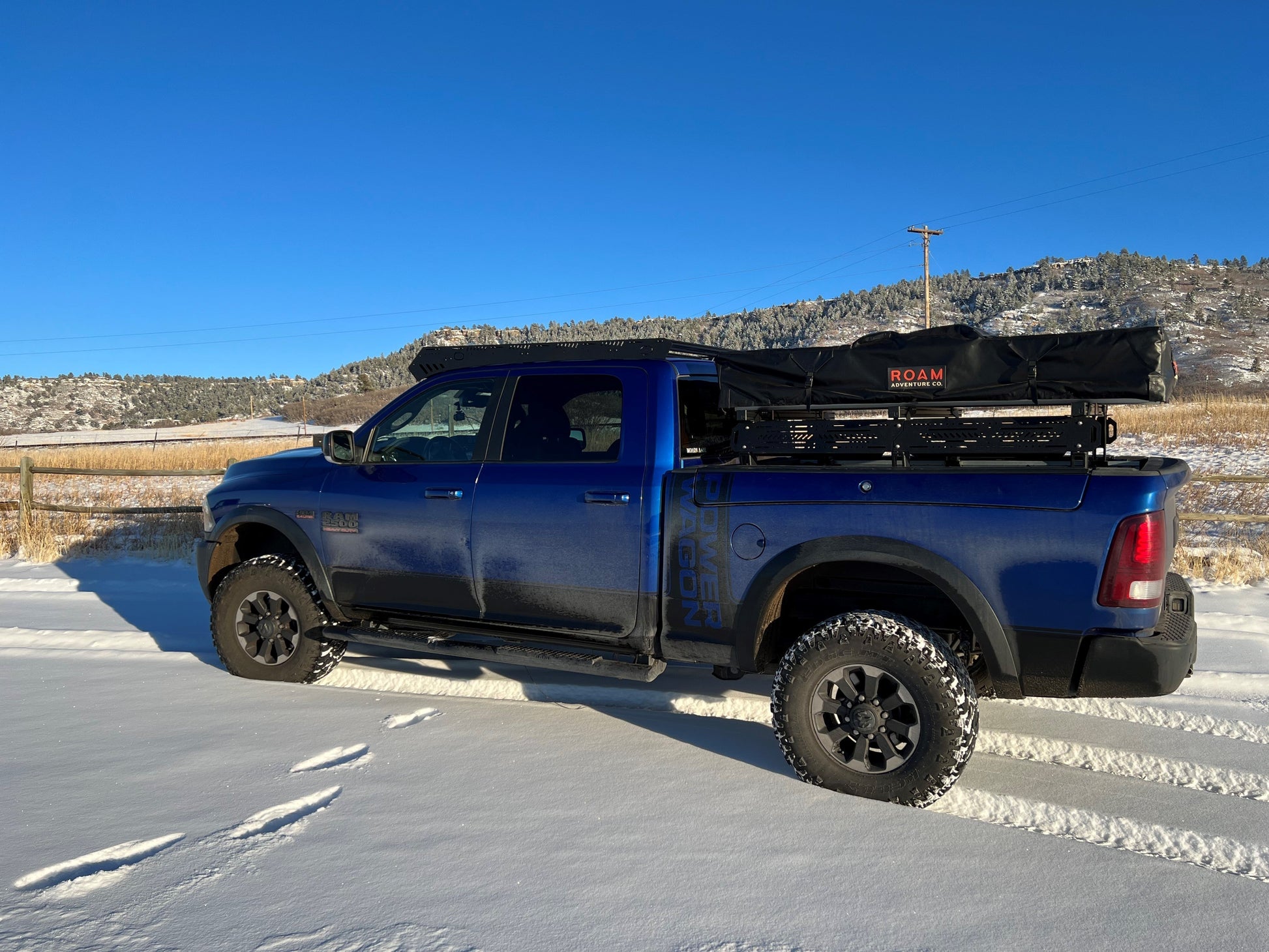 upTOP Overland | Bravo RAM 2500 4G & 5G Crew Cab (2009-2023)-Overland Roof Rack-upTOP Overland-upTOP Overland