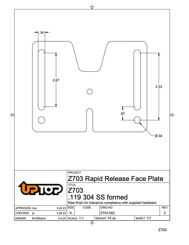 upTOP Overland | Rapid Release Awning Mount-Brackets-upTOP Overland-upTOP Overland