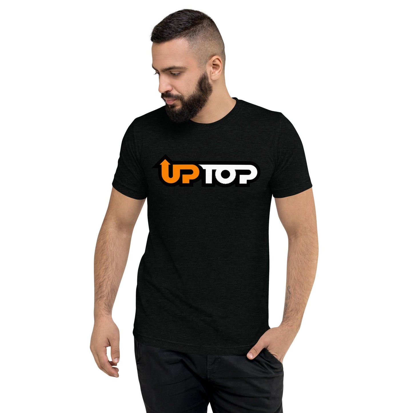 upTOP Warning Tee-Printful-upTOP Overland